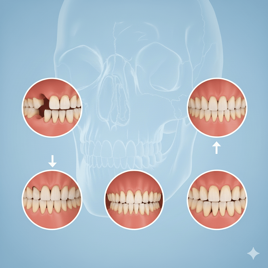 哪些牙齒狀況代表該評估全口重建？